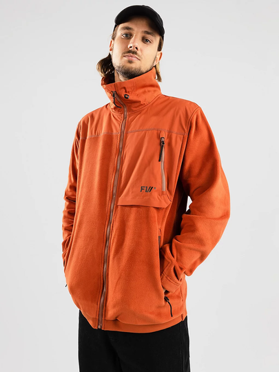 FW Root Classic Fleece Jacket ruskea