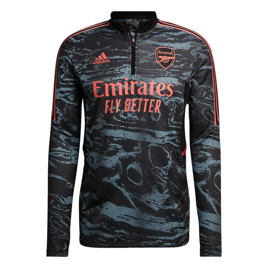 Arsenal Harjoituspaita Condivo 22 EU - Musta/Navy/Punainen