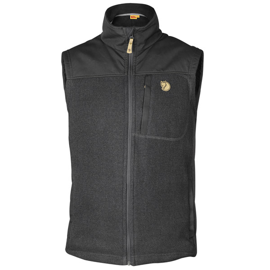 Fjällräven Buck Fleece Vest M - Graphite - Miehet - L