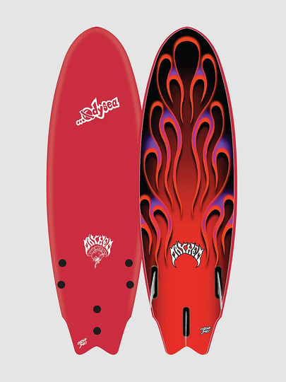 Catch Surf Odysea X Lost Rnf 6'5 Softtop Surfboard punainen