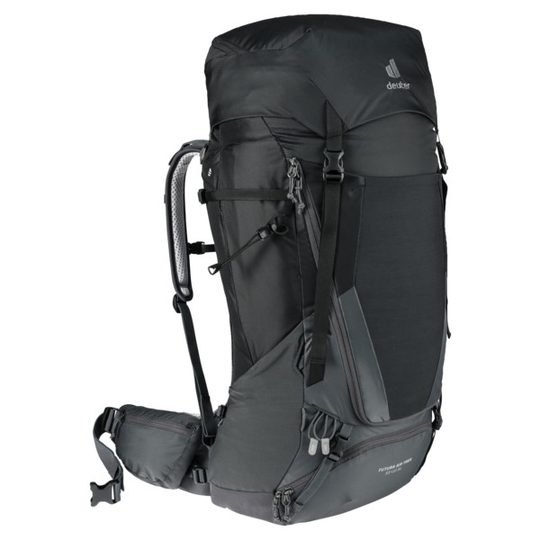 Deuter Futura Air Trek 55 + 10 Sl - Black-graphite - Naiset - OneSize