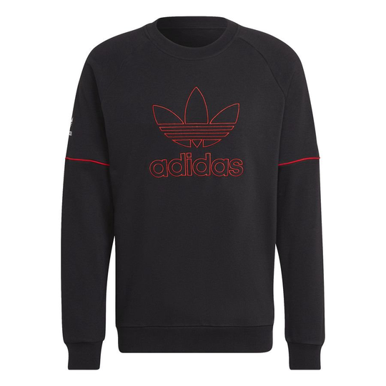 Manchester United Crewneck Paita French Terry - Musta