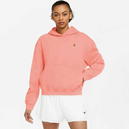 Nike Court Fleece Hoodie 2022, Naisten padel ja tennis villapaita