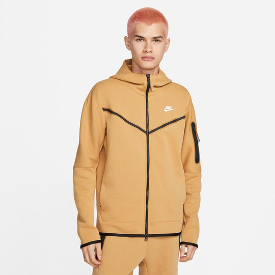 Nike Huppari NSW Tech Fleece - Kulta/Valkoinen