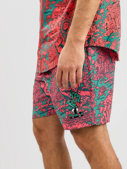 Killer Acid X Santa Cruz Little Hand Shorts pinkki