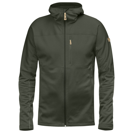 Fjällräven Abisko Trail Fleece M - Deep Forest - Miehet - S
