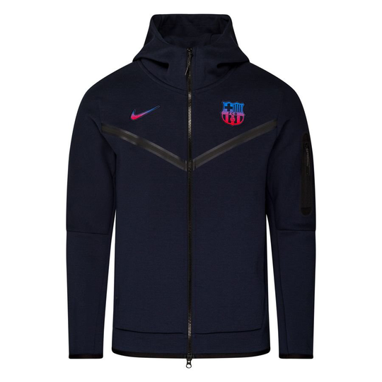 Barcelona Huppari NSW Tech Fleece FZ - Navy/Sininen