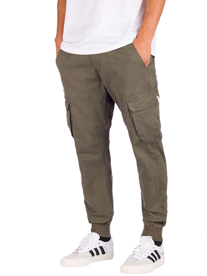REELL Reflex Rib Cargo Pants vihreä