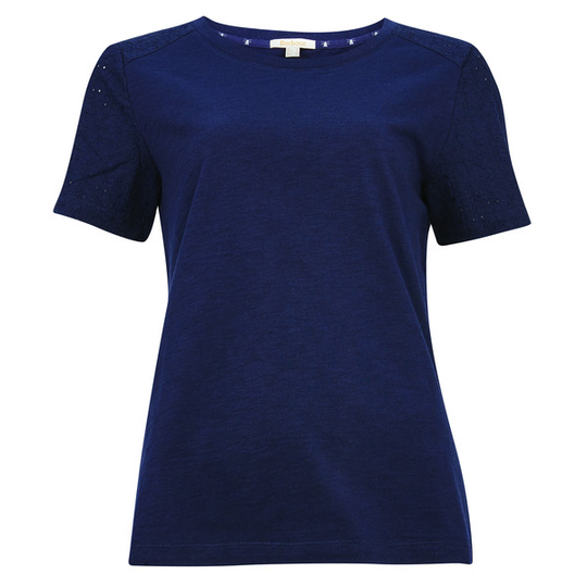Barbour Springtide Top - Navy - Naiset - 10