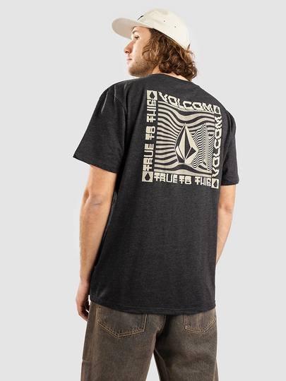 Volcom Slider Hth T-Shirt musta