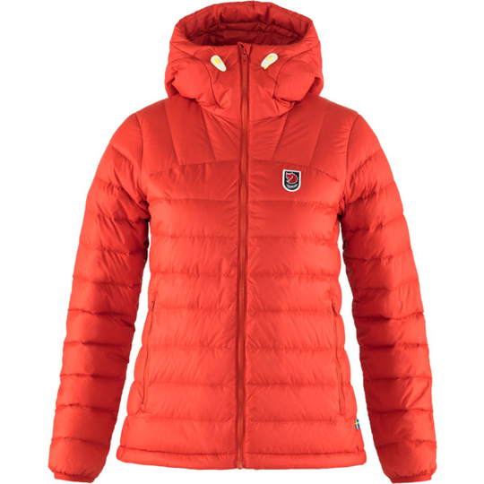 Talvitakki Fjällräven Expedition Pack Down Hoodie W - True Red - Naiset - L