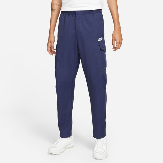 Nike Cargo Housut Utility Club Woven - Navy/Valkoinen