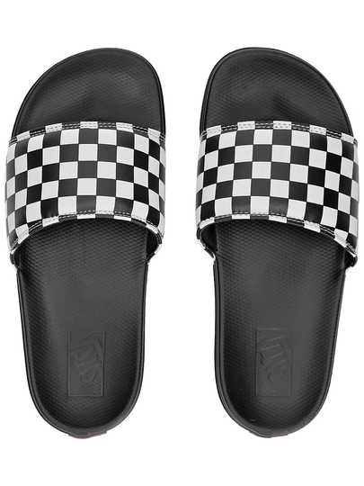 Vans Checkerboard La Costa Slide-On Sandals musta