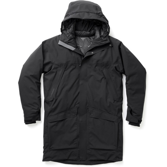 Houdini M S Fall In Parka - True Black - Miehet - M
