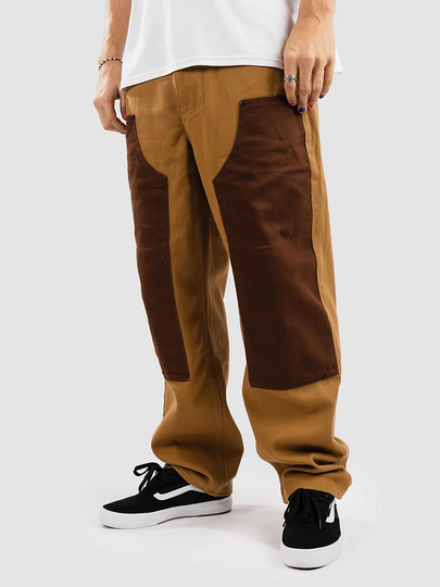 Empyre Sk8 Double Knee Jeans ruskea