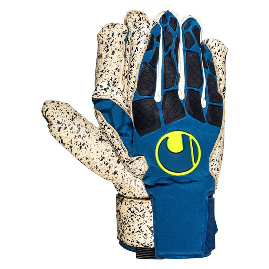 Uhlsport Maalivahdin Hanskat Hyper Act Supergrip+ - Sininen/Valkoinen/Keltainen