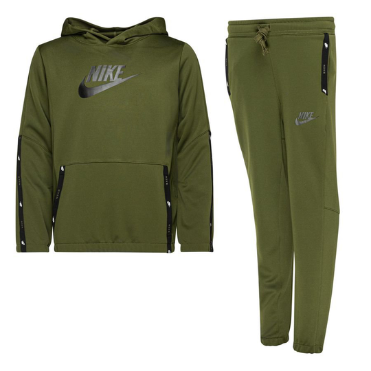 Nike Verryttelyasu NSW Poly Pack Hook - Vihreä/Musta Lapset