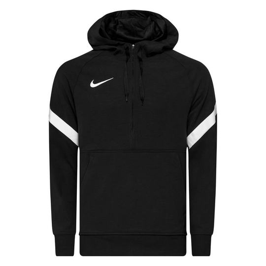 Nike Huppari Fleece Strike 21 HZ - Musta/Valkoinen