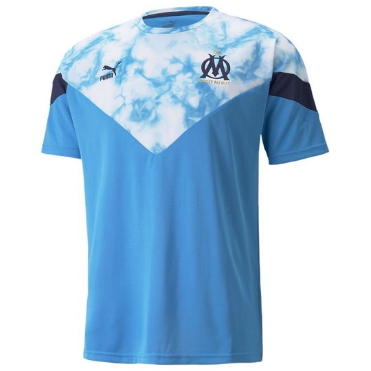 Marseille T-paita Iconic - Sininen/navy/valkoinen - PUMA, koko Small