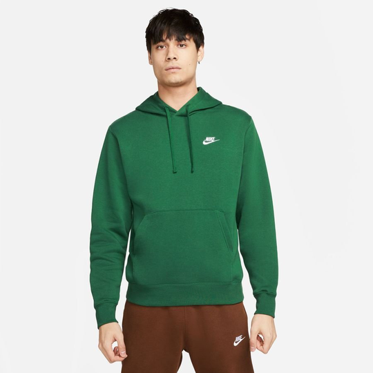 Nike Huppari NSW Club - Vihreä/Valkoinen, koko Small