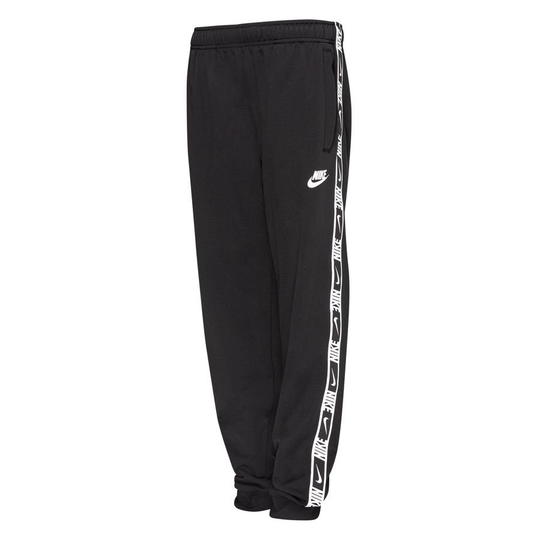 Nike Housut NSW Repeat - Musta/Valkoinen Lapset