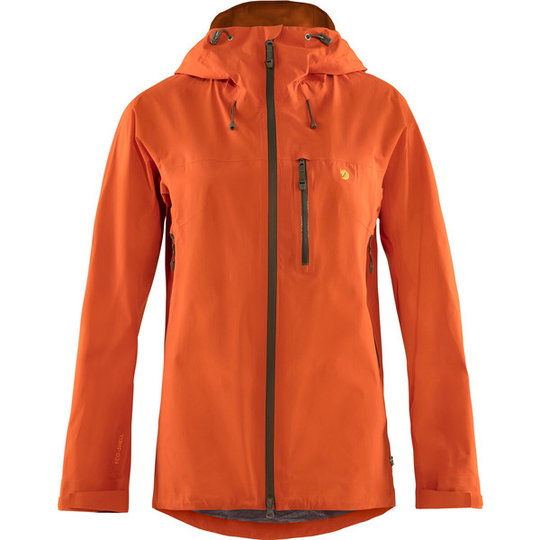 Fjällräven Bergtagen Lite Eco-shell Jkt W - Hokkaido Orange - Naiset - L