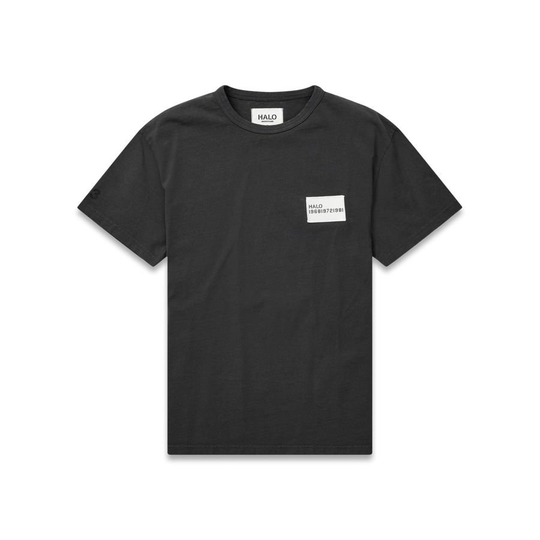 HALO Heavy Cotton T-paita - Musta