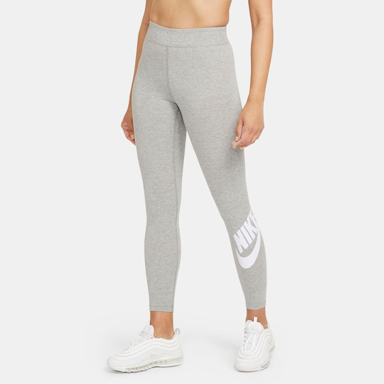 Nike Leggings NSW Essential - Harmaa/Valkoinen Nainen