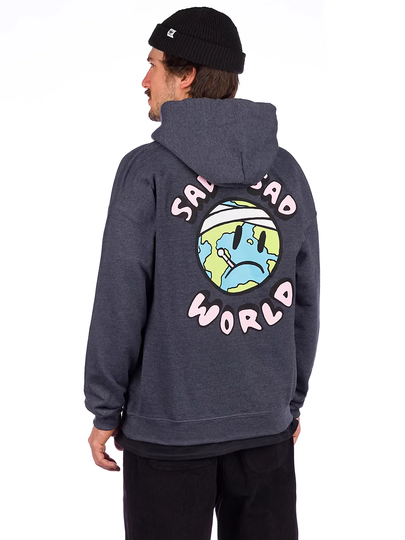 A.Lab Sad World Hoodie harmaa