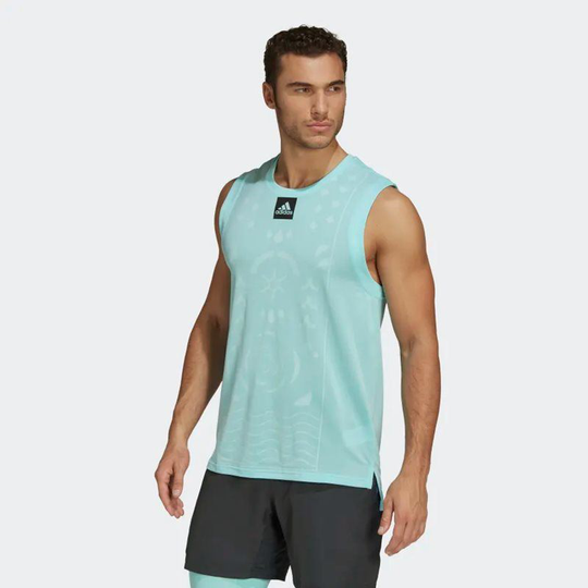 Adidas Paris Sleeveless Tee Hrdy, Miesten padel ja tennis T-paita