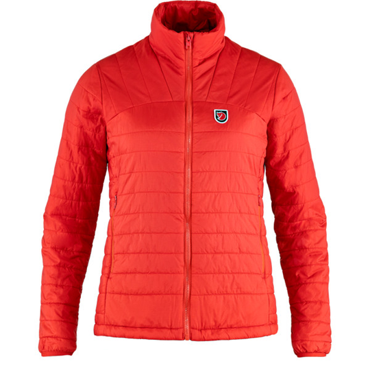 Talvitakki Fjällräven Expedition X-lätt Jacket W - True Red - Naiset - L