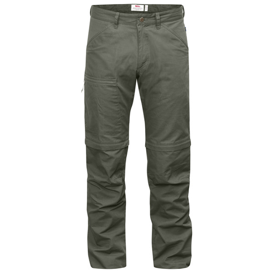 Fjällräven High Coast Zip-off Trousers M - Mountain Grey - Miehet - 44