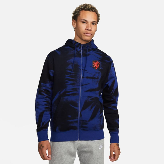 Hollanti Huppari Nsw Club Fz - Musta/navy/punainen - Nike, koko Small