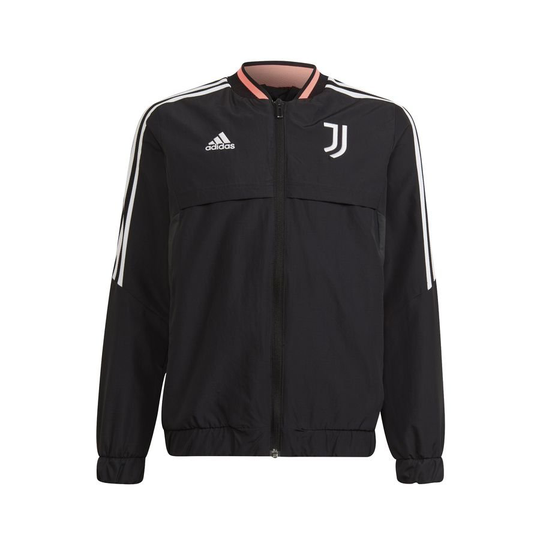 Juventus Takki Anthem Condivo 22 - Musta/valkoinen Lapset - adidas, koko 140 cm