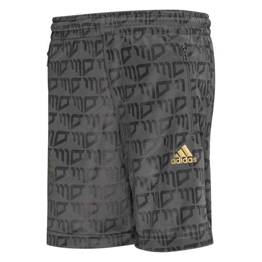 adidas Treenishortsit Aeroready Salah - Harmaa/Valkoinen/Kulta