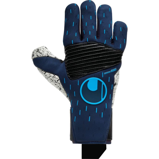 Uhlsport Maalivahdin Hanskat Speed Contact Supergrip+ Reflex Blue Edition - Navy/Musta