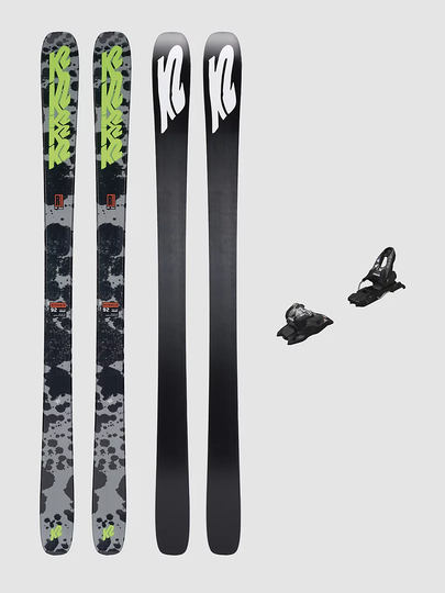 K2 Reckoner 92mm 169 + Squire 10 2023 Ski Set sininen