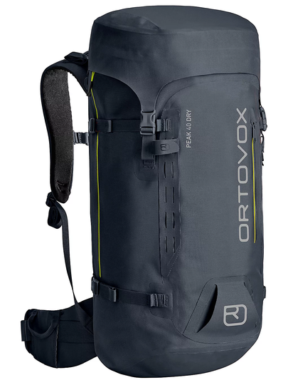 Ortovox Peak 40L Dry Backpack musta