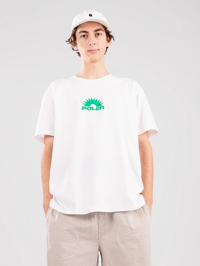 Poler Horizon T-Shirt valkoinen