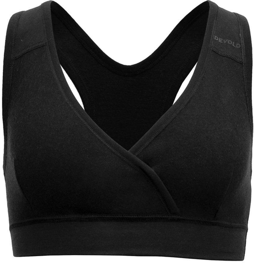 Nibba Fleece Merino Bra Caviar L