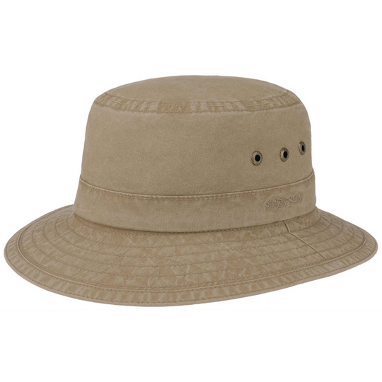 Stetson Bucket Delave Organic Cotton - Sand - Unisex - S