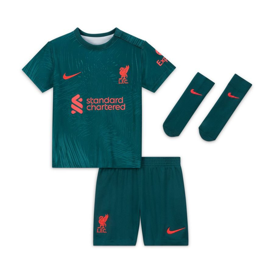 Liverpool 3. Paita 2022/23 Vauvan peliasu Lapset