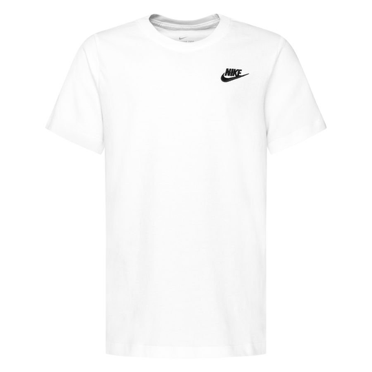 Nike T-paita Nsw Futura - Valkoinen/musta Lapset, koko XS: 122-128 cm