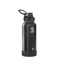 Takeya 32oz (950ml) Actives Insulated Water Bottle -teräksinen juomapullo (Slate)