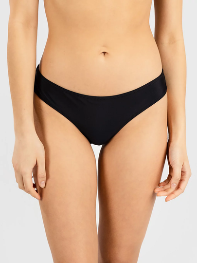 Volcom Simply Solid Cheekini Bikini Bottom musta