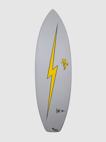 JJF by Pyzel Nathan Florence 5'9 Surfboard harmaa