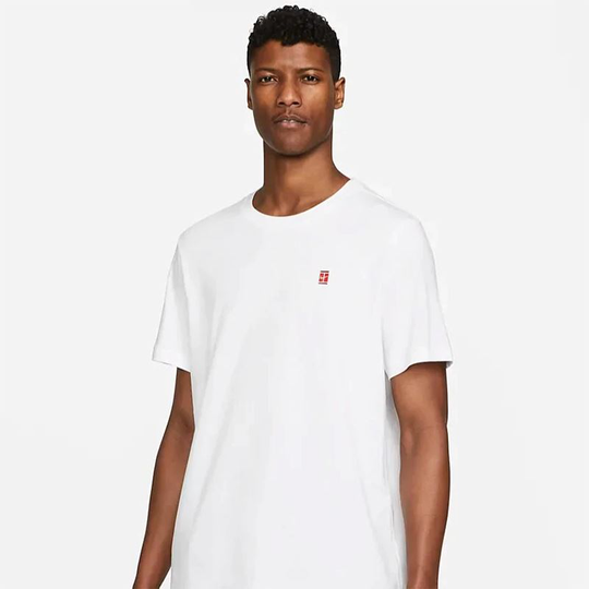 Nike Court Emb Tee, Miesten padel ja tennis T-paita