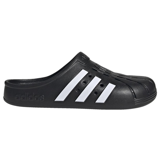 adidas adilette Clogs - Musta/Valkoinen