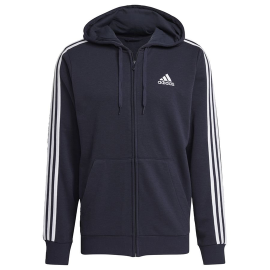 adidas Huppari 3-Stripes Essentials - Navy/Valkoinen