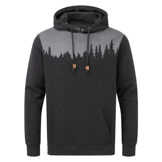 Tentree Men' S Juniper Classic Hoodie - Meteorite Black Heather - Miehet - S